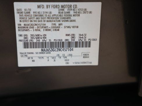 Used 2022 Ford EcoSport SE AWD/4WD image 33