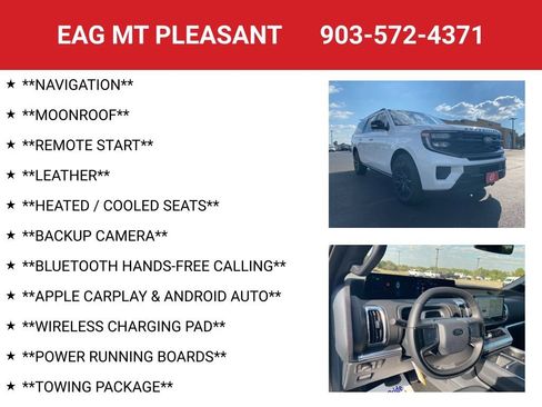 New 2025 Ford Expedition Max Platinum w/ Stealth Appearance Package image 4