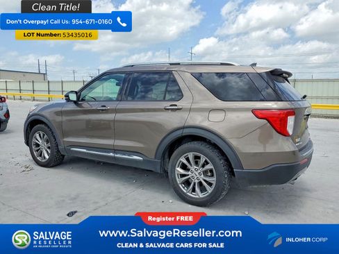 Used 2021 Ford Explorer Limited w/ Equipment Group 301A AWD/4WD image 3