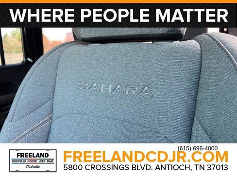 New 2024 Jeep Wrangler Sahara w/ Technology Group image 21
