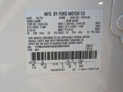 Used 2025 Ford Explorer ST-Line w/ ST-Line Street Pack AWD/4WD image 25