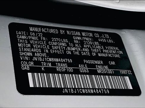 Certified 2022 Nissan Rogue Sport SL w/ Premium Package image 34