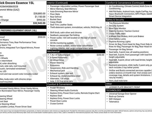 Used 2019 Buick Encore Essence image 27