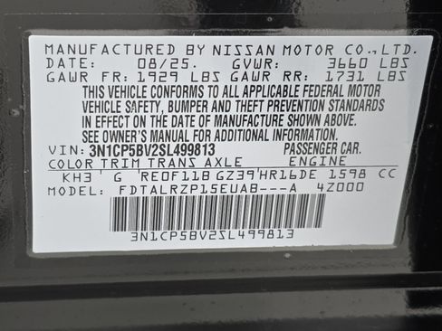 New 2025 Nissan Kicks Play S image 34