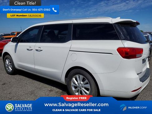 Used 2016 Kia Sedona LX w/ LX Convenience Package FWD image 3