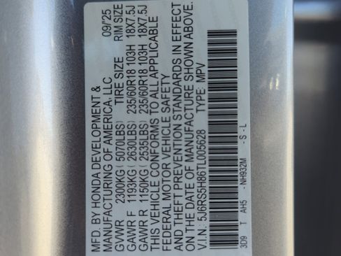 New 2026 Honda CR-V Sport-L image 31