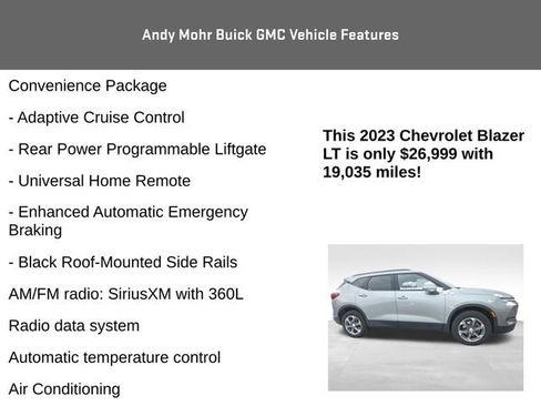 Used 2023 Chevrolet Blazer LT w/ Convenience Package image 8