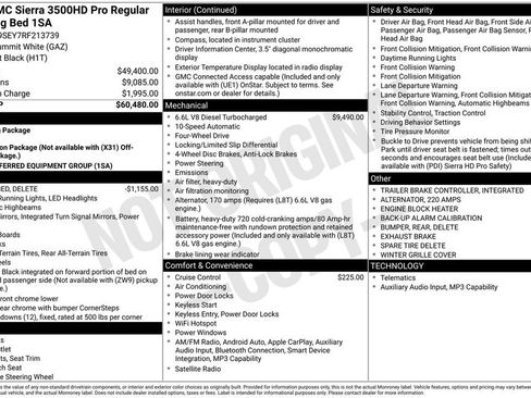 Used 2024 GMC Sierra 3500 Pro AWD/4WD image 13
