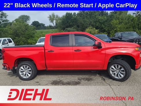 Used 2019 Chevrolet Silverado 1500 Custom w/ Custom Value Package AWD/4WD image 6