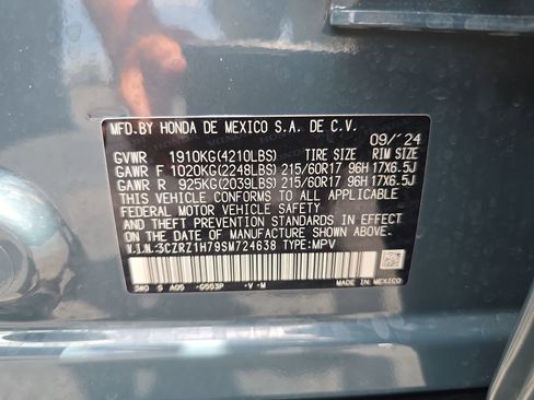Used 2025 Honda HR-V EX-L image 32