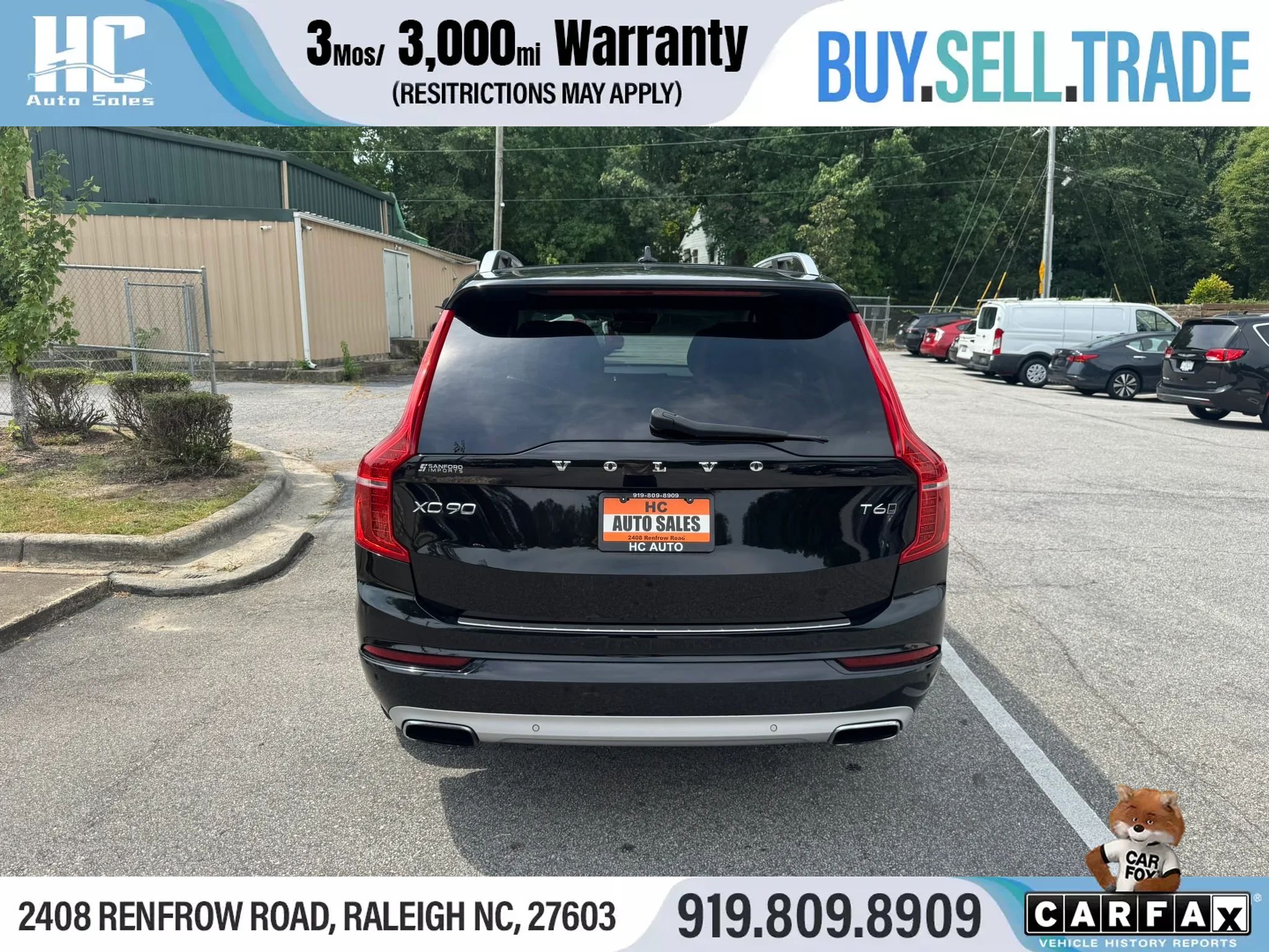 Used 2016 Volvo XC90 T6 Momentum w/ Momentum Plus Package AWD/4WD image 4
