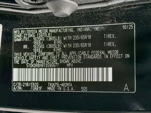 Certified 2026 Toyota Highlander XLE AWD/4WD image 26