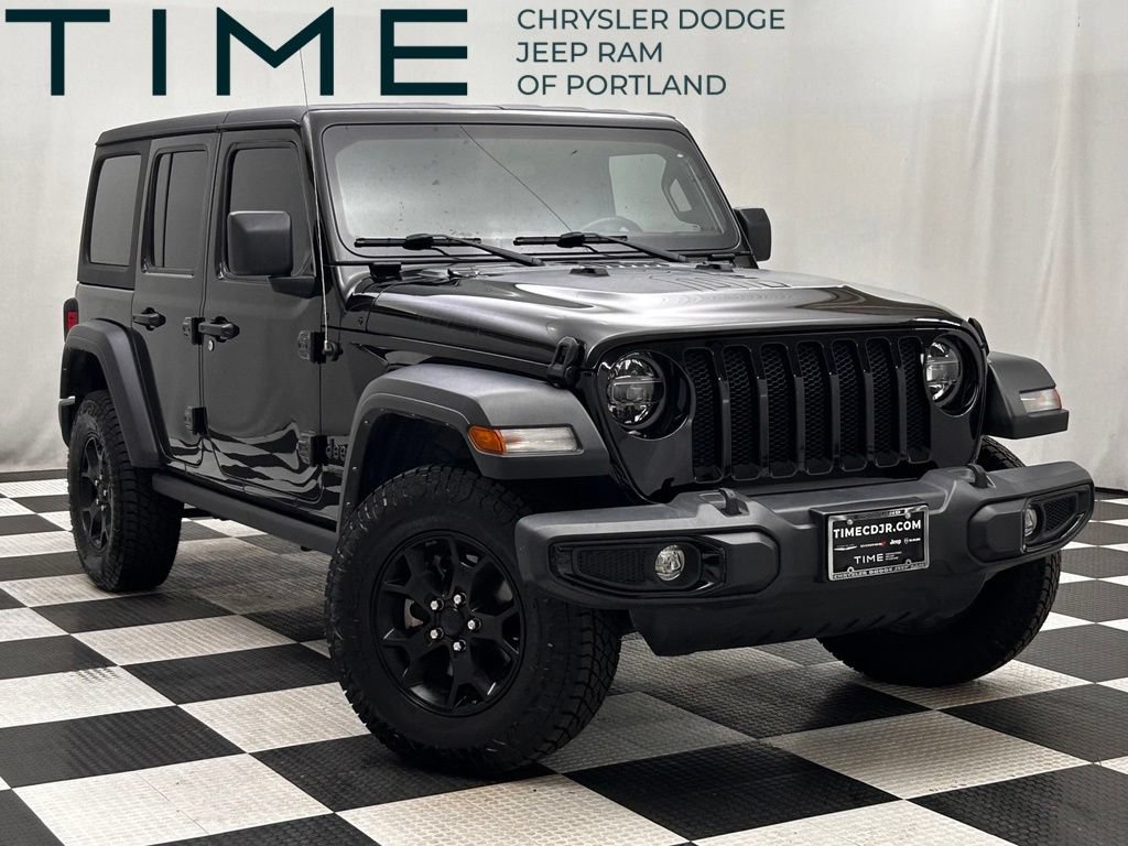 Used 2022 Jeep Wrangler Unlimited Sport AWD/4WD image 1