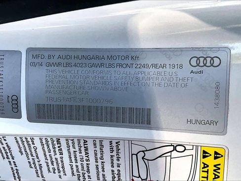 Used 2015 Audi TTS 2.0T Roadster w/ Black Optic Package image 27