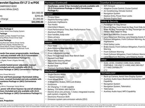 Used 2025 Chevrolet Equinox EV LT image 3