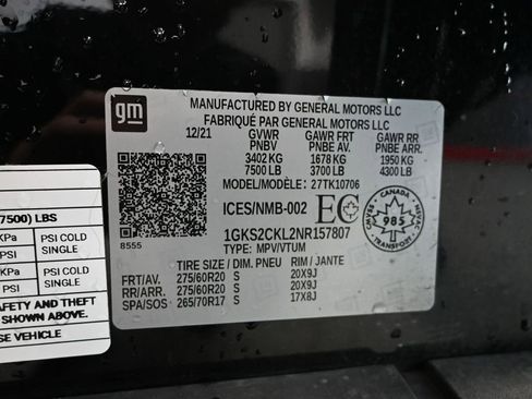 Used 2022 GMC Yukon AT4 w/ Max Trailering Package AWD/4WD image 53