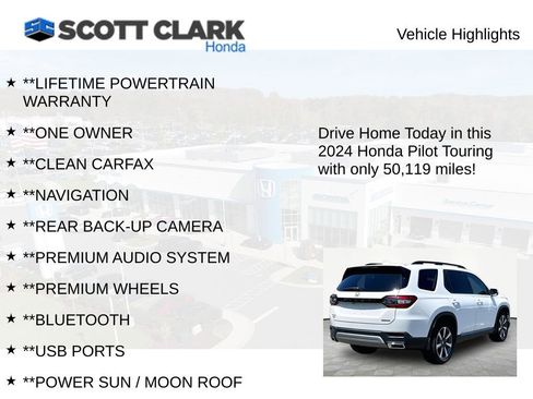 Certified 2024 Honda Pilot Touring image 11