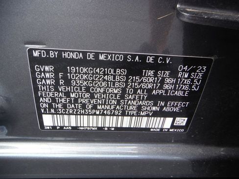 Used 2023 Honda HR-V LX image 37