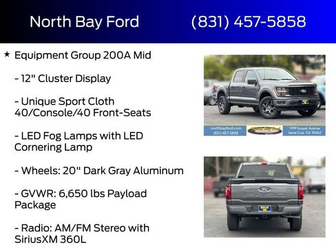 New 2026 Ford F150 STX w/ Equipment Group 200A AWD/4WD image 4
