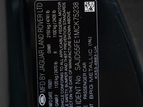 Used 2021 Jaguar F-TYPE R AWD/4WD image 65