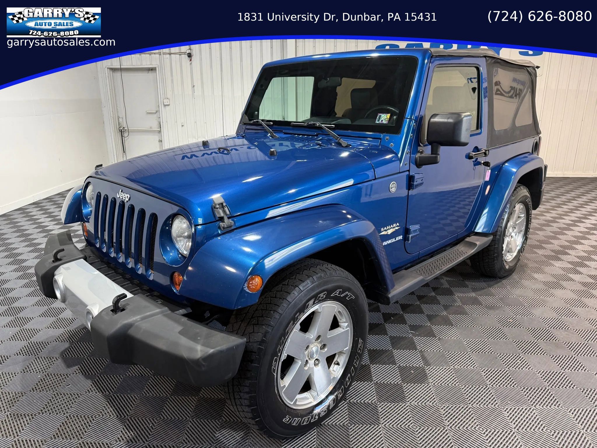 Used 2009 Jeep Wrangler Sahara w/ Trailer Tow Group AWD/4WD image 1