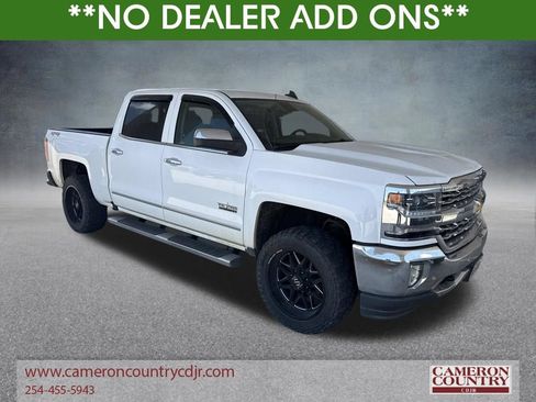 Used 2018 Chevrolet Silverado 1500 LTZ w/ Texas Edition AWD/4WD image 1