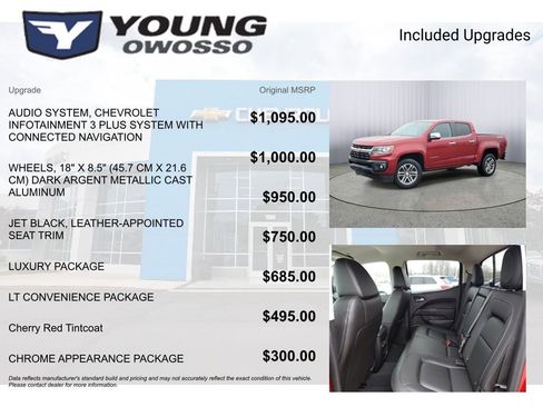 Used 2022 Chevrolet Colorado LT w/ Luxury Package image 4