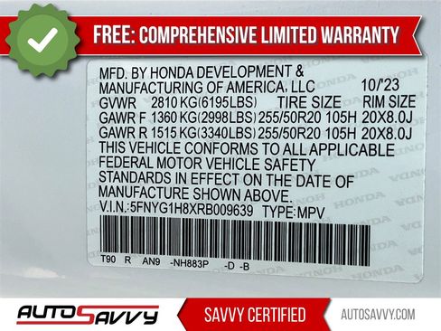 Used 2024 Honda Pilot Elite image 35