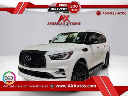Used 2022 INFINITI QX80 Premium Select w/ Cargo Package RWD image 1