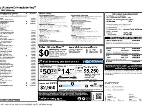 Used 2025 BMW M5 w/ Executive Package image 25
