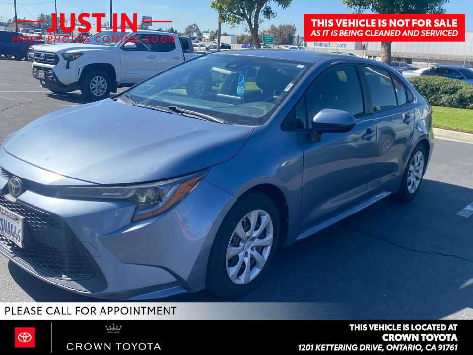 Used 2021 Toyota Corolla LE w/ Carpet Mat Package (TMS) FWD image 1