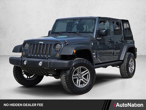 Used 2018 Jeep Wrangler Unlimited Sport S AWD/4WD image 1