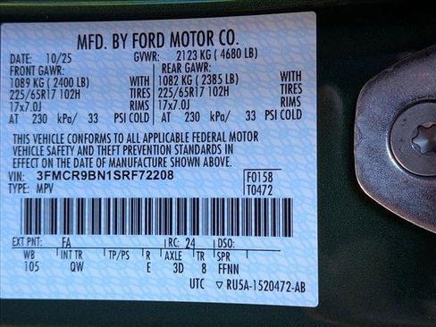 New 2025 Ford Bronco Sport Big Bend image 16