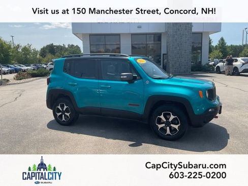 Used 2021 Jeep Renegade Trailhawk w/ Sun & Sound Group AWD/4WD image 1