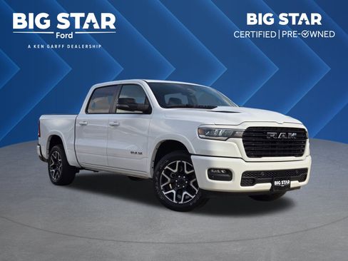 Used 2025 RAM 1500 Laramie w/ Sport Appearance Package image 1
