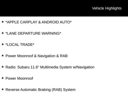 Used 2025 Subaru Outback Wilderness AWD/4WD image 6