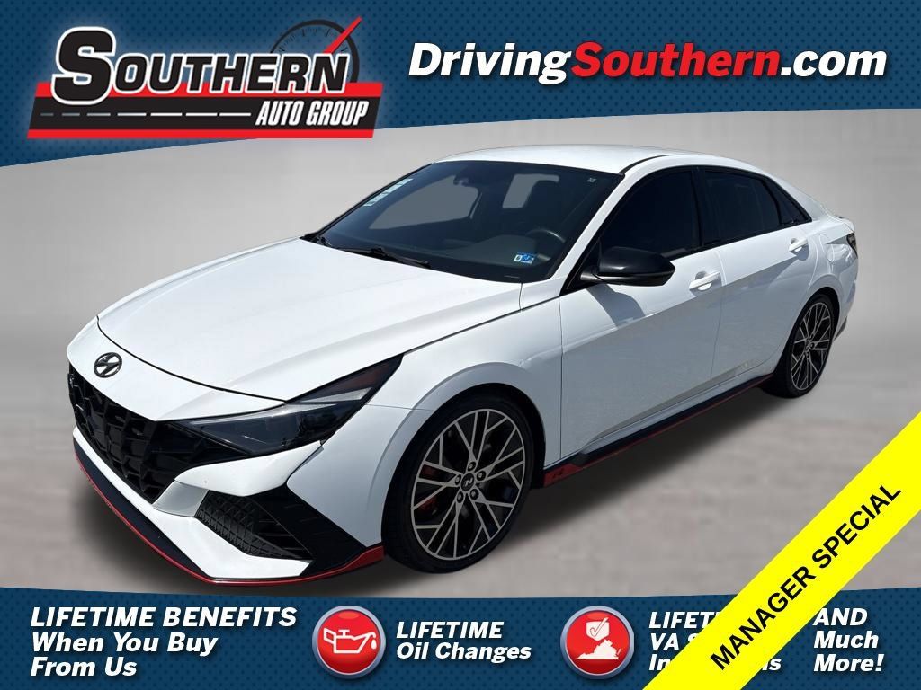 Used 2022 Hyundai Elantra N FWD 360° Tour