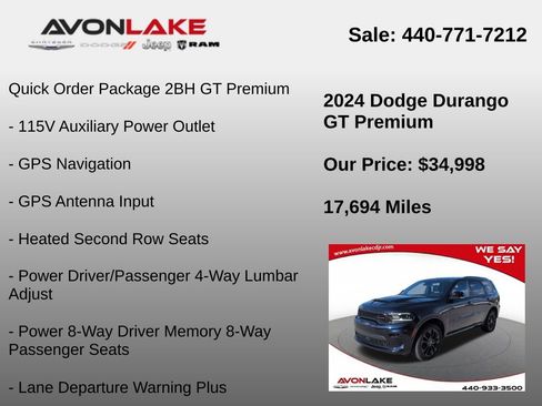 Used 2024 Dodge Durango GT image 18