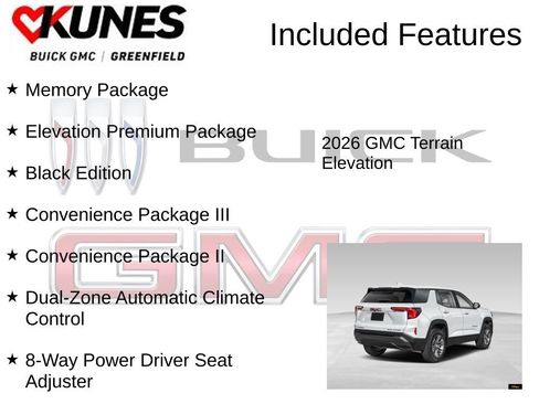 New 2026 GMC Terrain Elevation w/ Elevation Premium Package image 3
