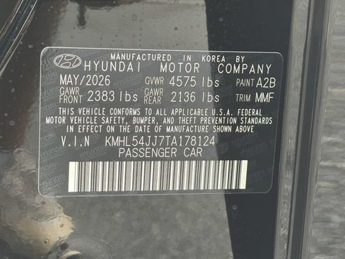 New 2026 Hyundai Sonata Limited FWD image 36