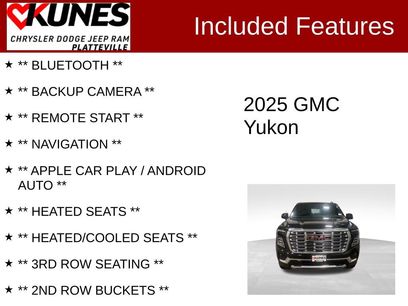 Used 2025 GMC Yukon Denali w/ LPO, Floor Liner Package
