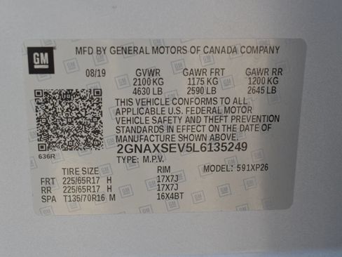 Used 2020 Chevrolet Equinox LS AWD/4WD image 30