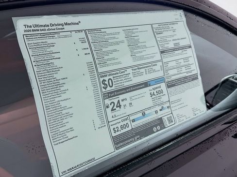 Used 2026 BMW 840i xDrive Coupe image 10