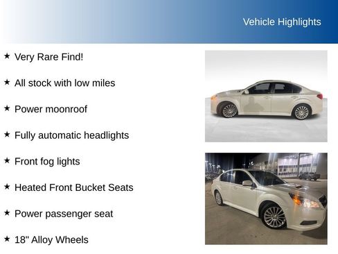 Used 2011 Subaru Legacy 2.5GT Limited AWD/4WD image 5