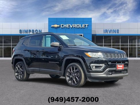 Used 2021 Jeep Compass Latitude w/ Sun and Sound Group AWD/4WD image 1