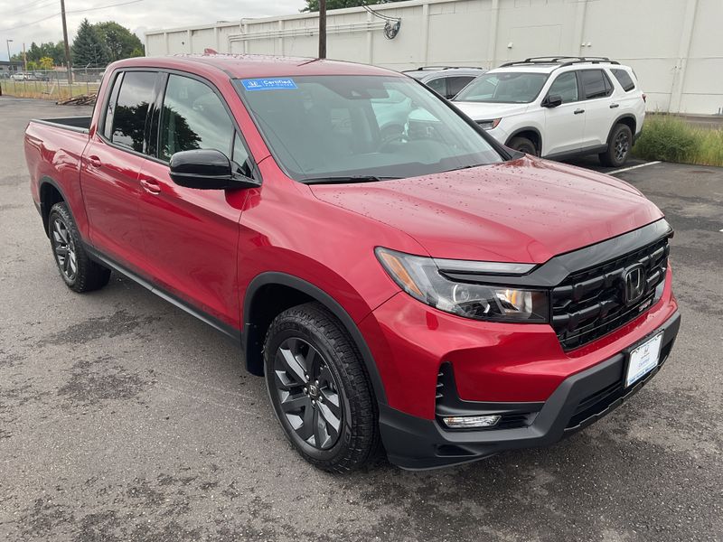 Certified 2025 Honda Ridgeline Sport image 1