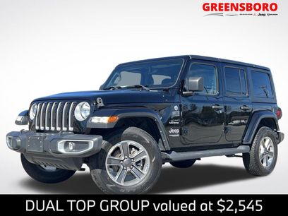 Used 2022 Jeep Wrangler Unlimited Sahara w/ Dual Top Group