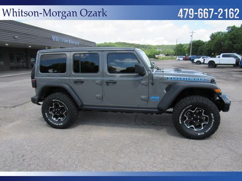 Used 2021 Jeep Wrangler Unlimited Rubicon 4xe w/ Steel Bumper Group AWD/4WD image 20