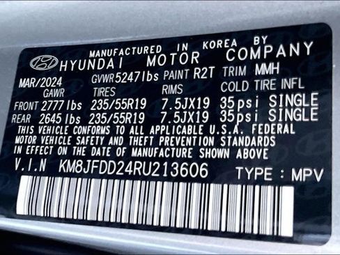 Used 2024 Hyundai Tucson Limited AWD/4WD image 33