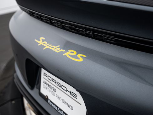 Certified 2025 Porsche 718 Boxster Spyder RS image 39